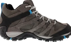 Walking>Merrell Women's Alverstone Mid Waterproof Hiking Boots Charcoal/Tahoe