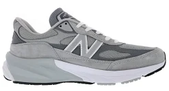Running>New Balance Men’s Made in USA 990 v6 Running Shoes Grey