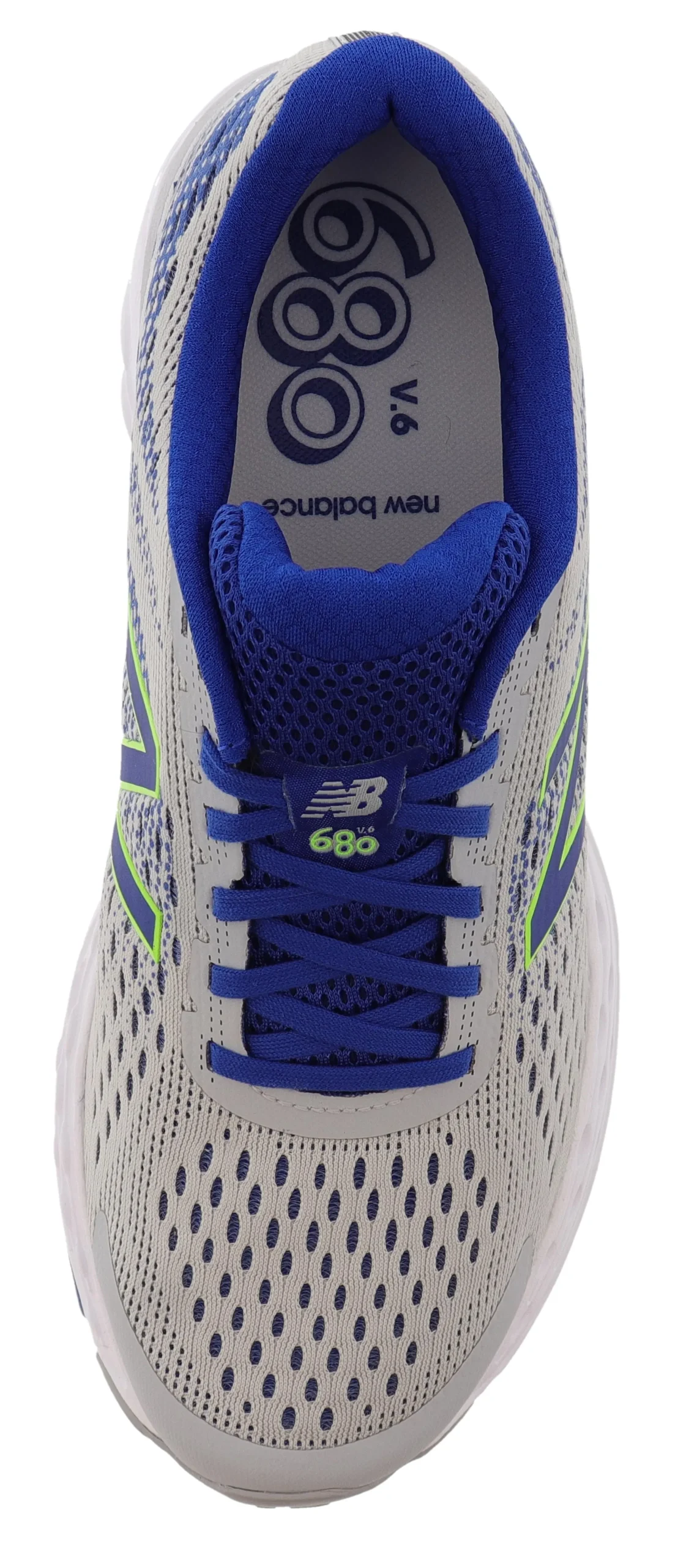 Running>New Balance Men's 680V6 Lightweight Cushioning Running Shoes Dark Blaze/Lead