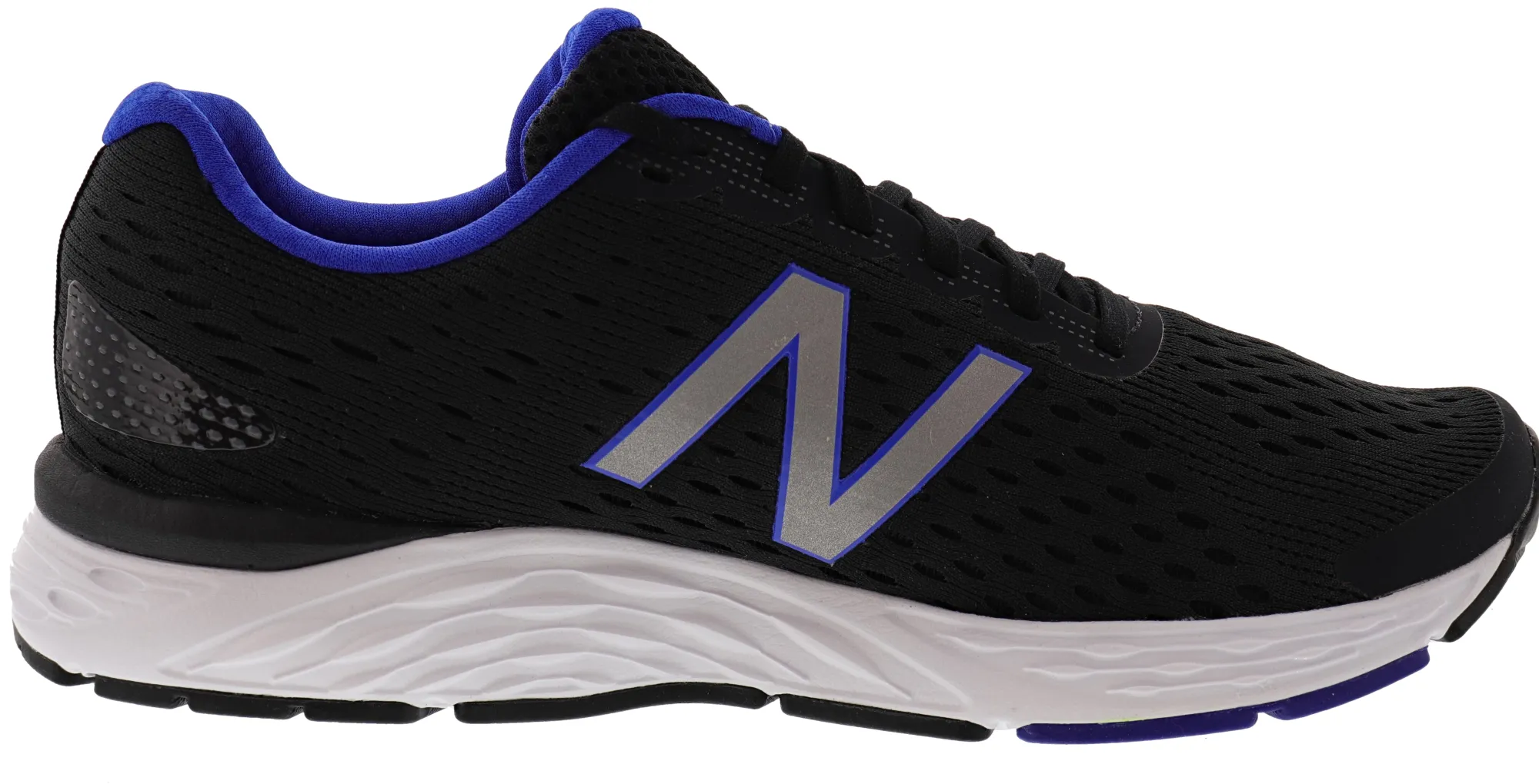 Running>New Balance Men's 680V6 Lightweight Cushioning Running Shoes Dark Blaze/Lead