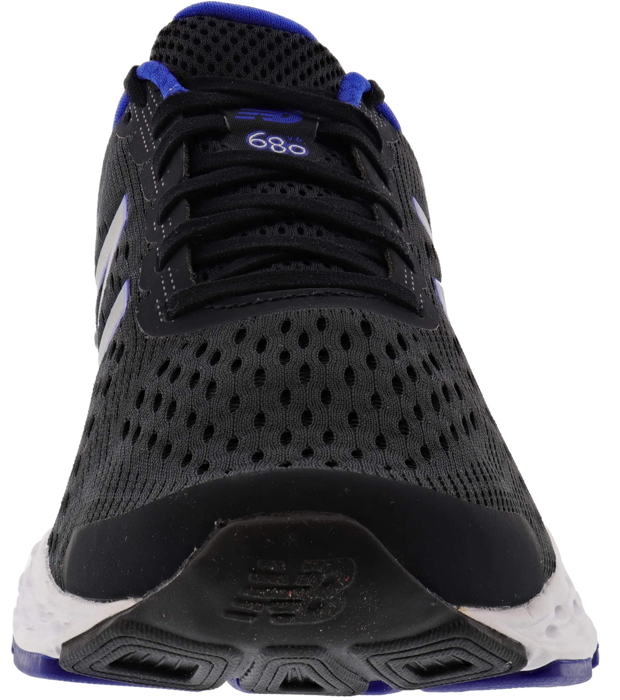 Running>New Balance Men's 680V6 Lightweight Cushioning Running Shoes Dark Blaze/Lead