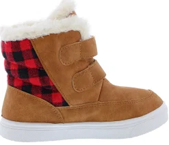 Boots>Oomphies Boys Toddler's Charlie Lightweight Dual Strap Boots