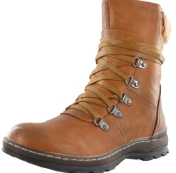 Slippers|Dress Shoes>Patrizia Cicely Lightweight Winter Combat Boots Women Medium Brown5529