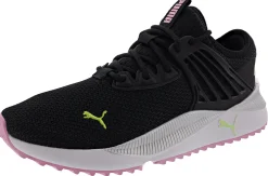 Running>Puma Kids Pacer Future Jr. Lace Up Shoes Black/Prism Pink