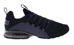 Running>Puma Men's Axelion Velocity Marble Running Shoes Blue/Dark Gray
