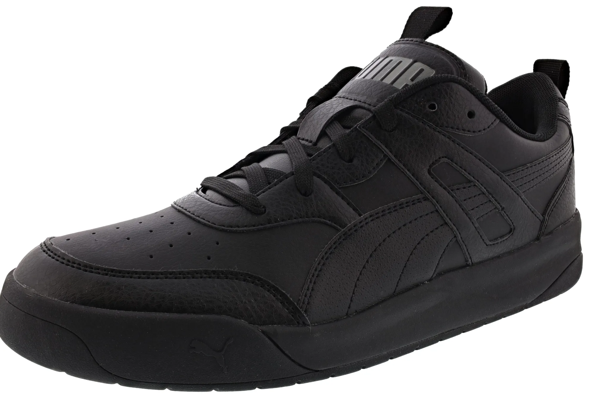 Casual|Basketball>Puma Men's Backcourt SL Low Top Courtstyle Shoes Black/Black