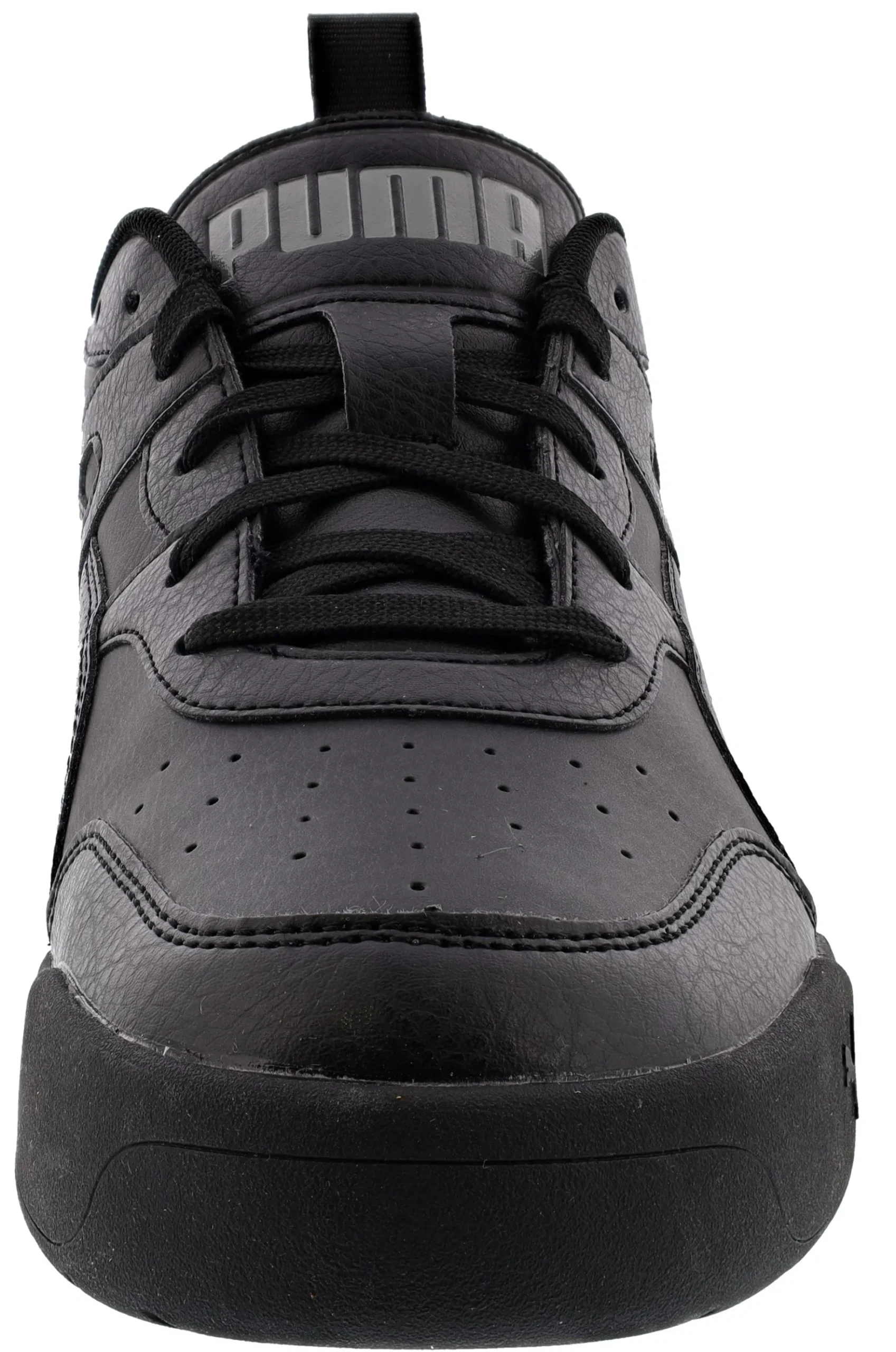 Casual|Basketball>Puma Men's Backcourt SL Low Top Courtstyle Shoes Black/Black