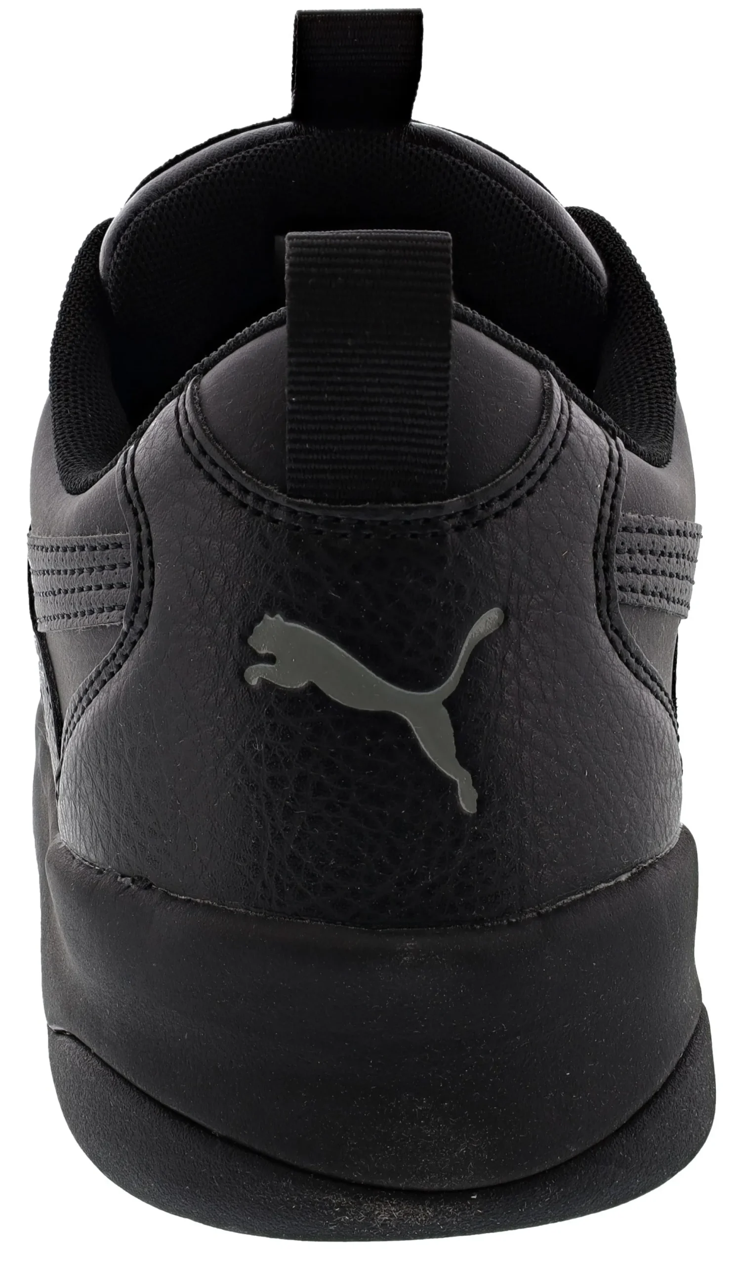 Casual|Basketball>Puma Men's Backcourt SL Low Top Courtstyle Shoes Black/Black