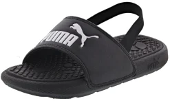 Sandals>Puma Toddlers Cool Cat Backstrap BX Sandals Black/White
