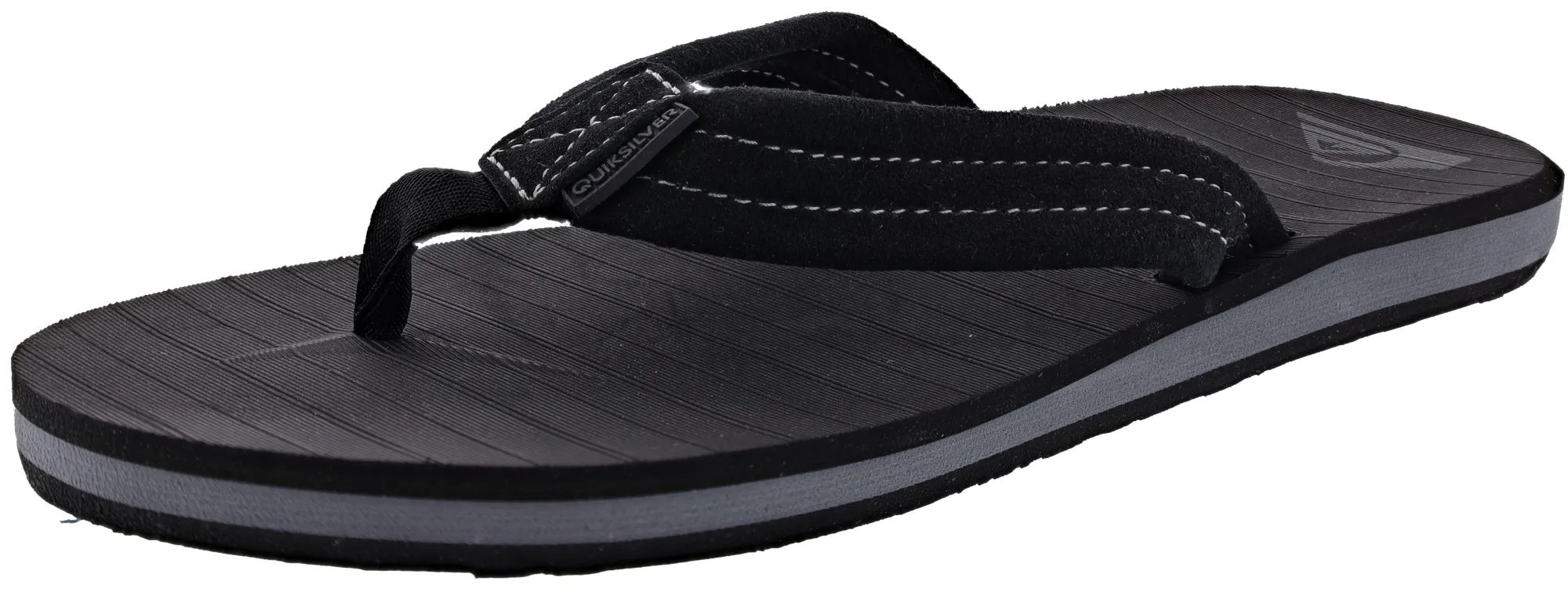 Sandals>Quiksilver Men's Carver Suede Leather Sandals