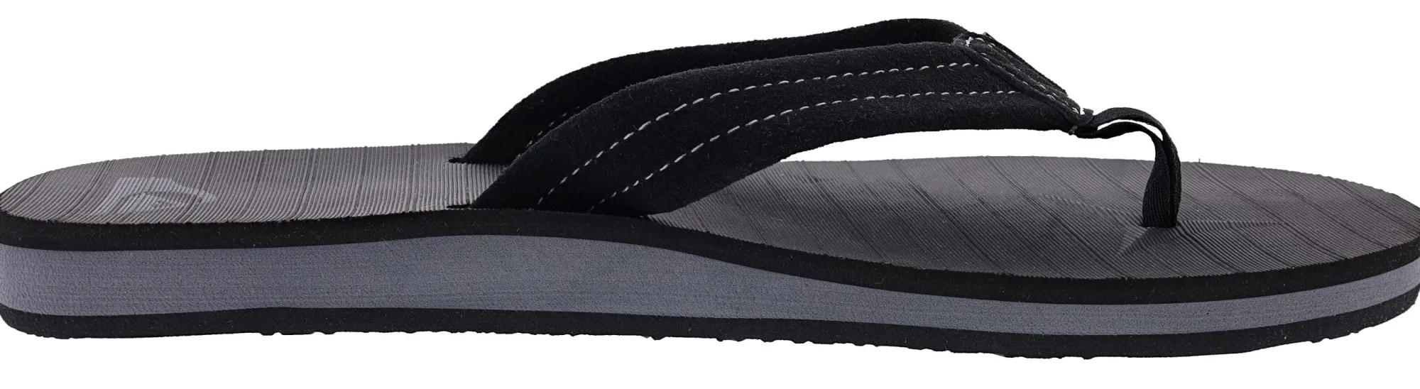 Sandals>Quiksilver Men's Carver Suede Leather Sandals