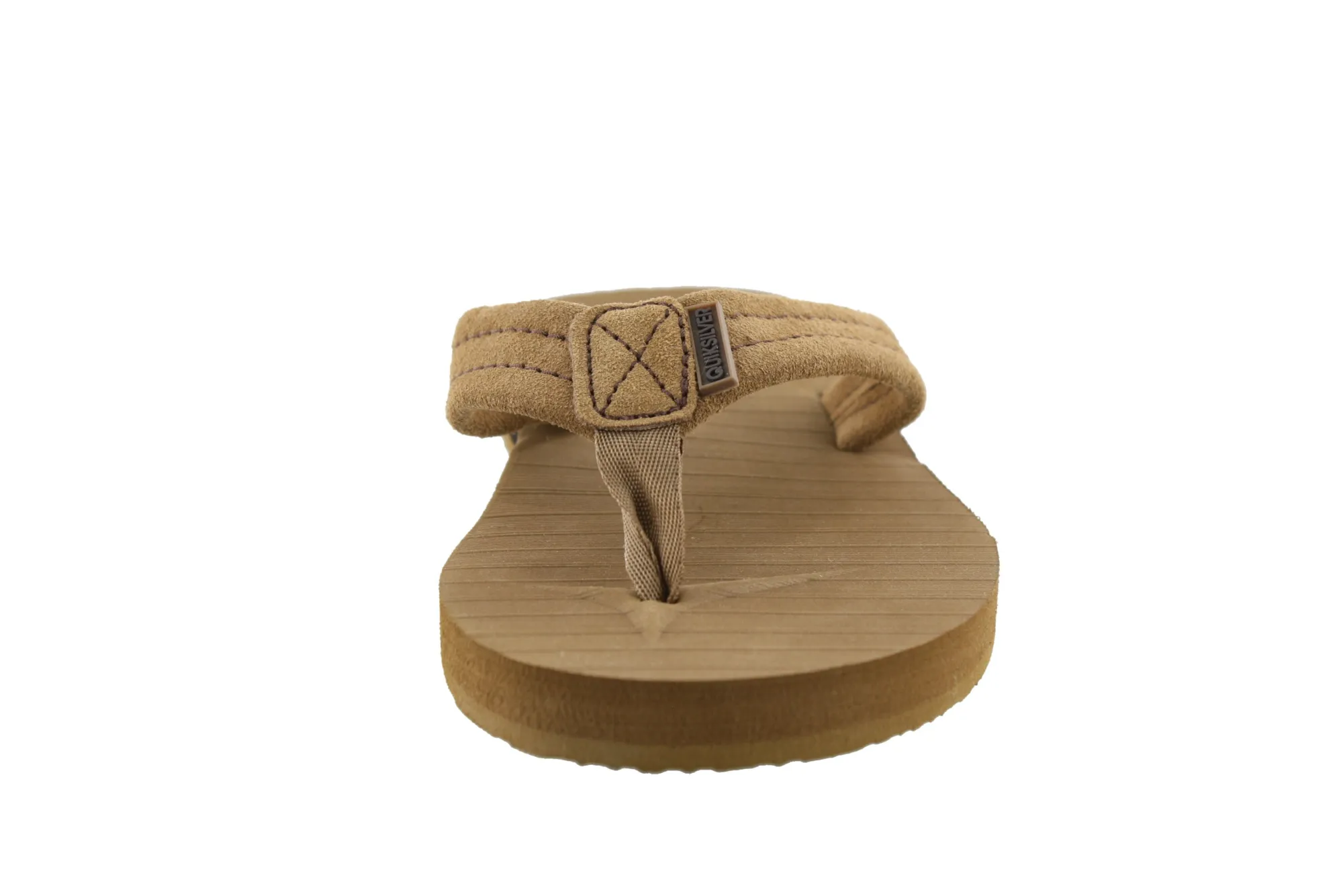 Sandals>Quiksilver Men's Carver Suede Leather Sandals