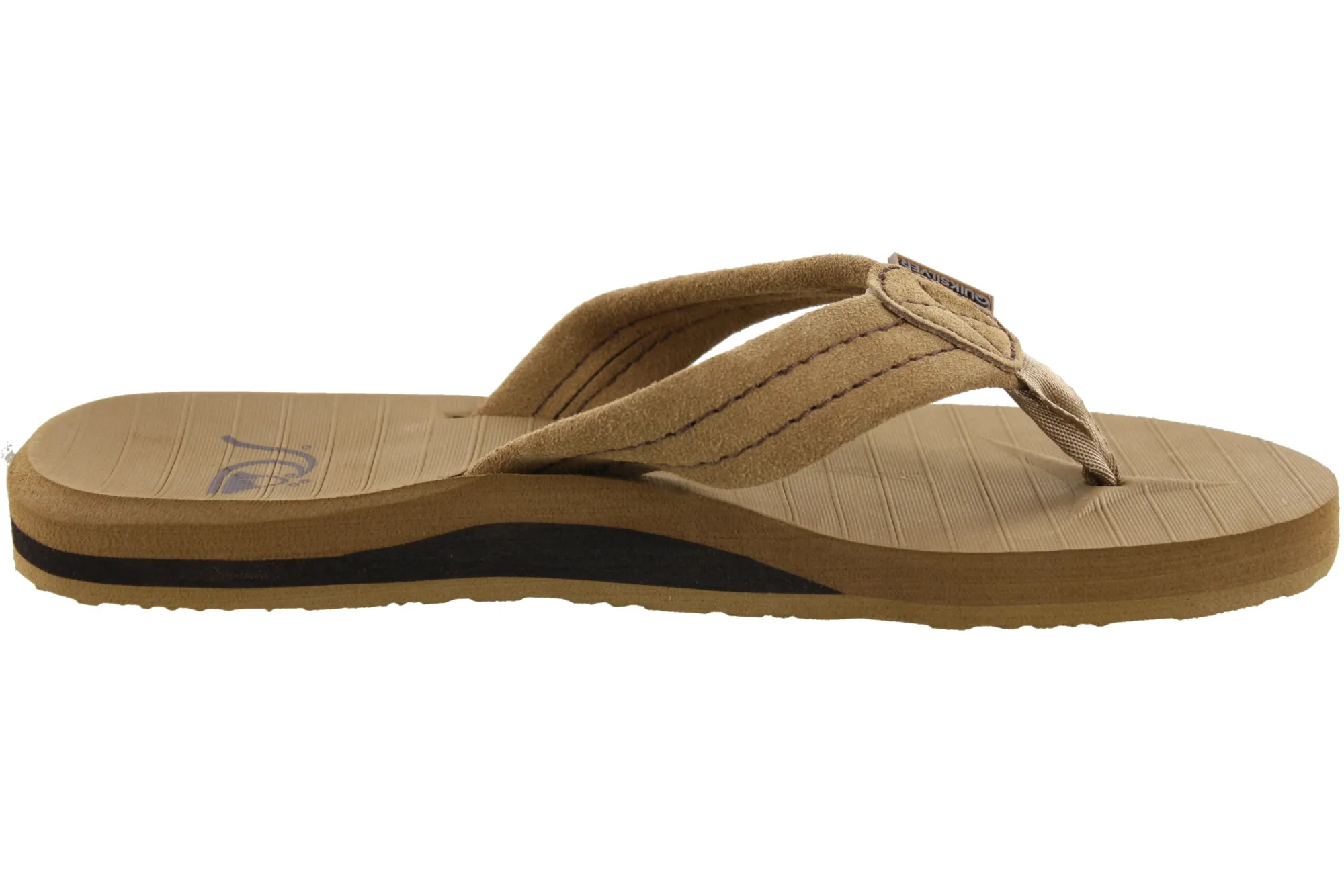 Sandals>Quiksilver Men's Carver Suede Leather Sandals