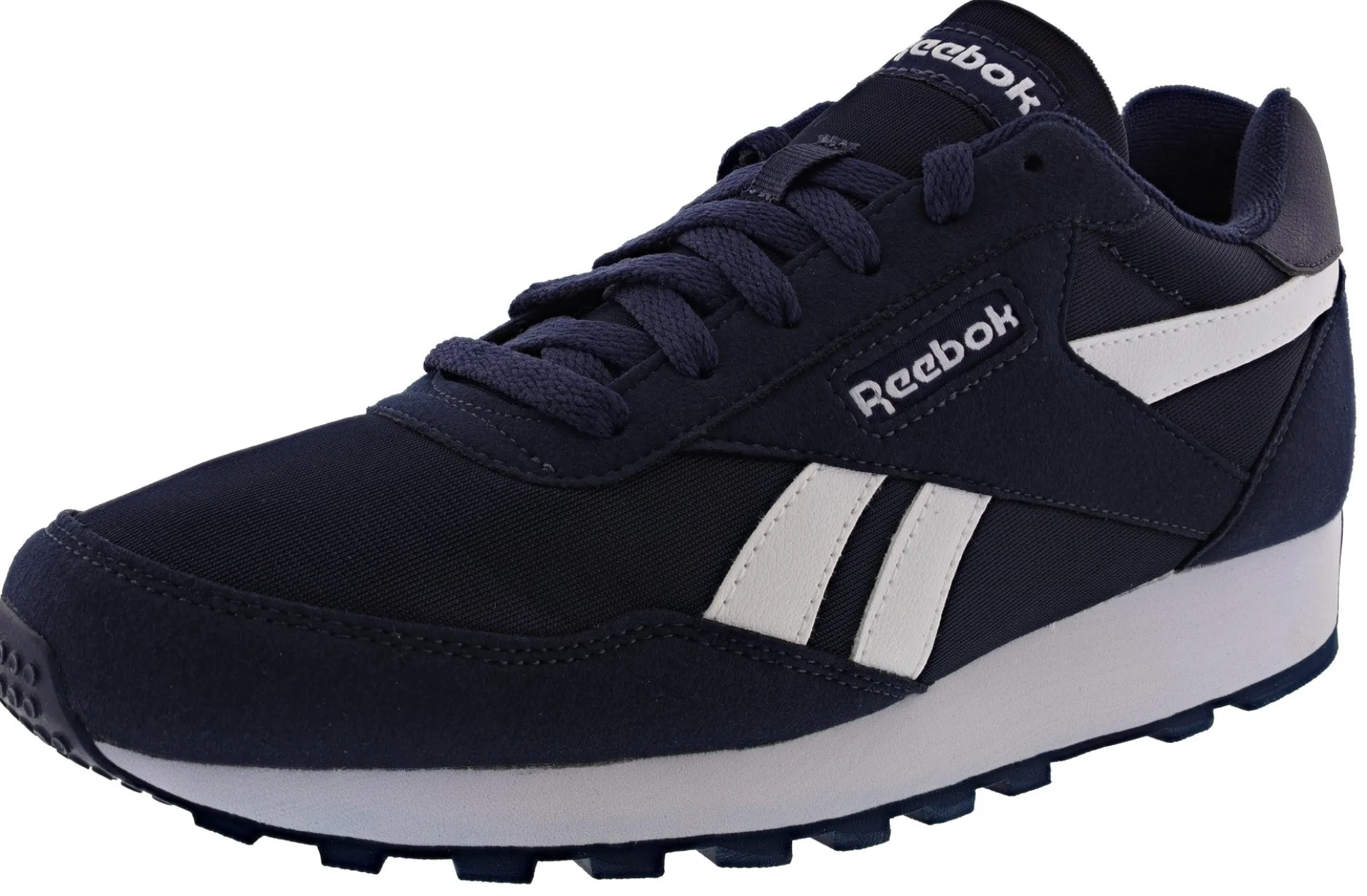 Running|Casual>Reebok Unisex Rewind Run Classic Lightweight Running Shoes Vector Navy/White/Vector Navy