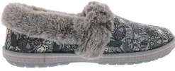 Slippers|Casual>Skechers Bobs Women's Too Cozy Little Spoon Memory Foam Slippers Grey/Multi