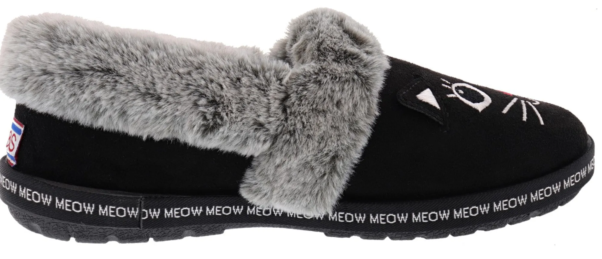 Slippers>Skechers Bobs Women's Too Cozy- Meow Pajamas Memory Foam Slippers