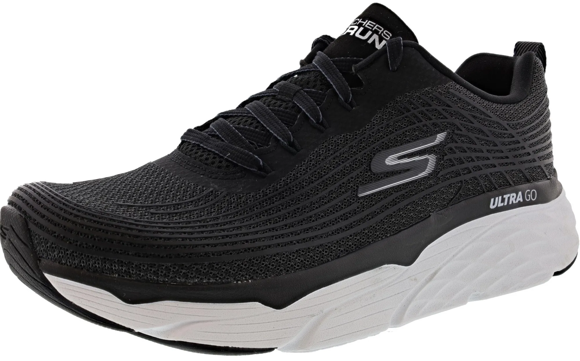 Walking|Running>Skechers Men Max Cushioning Elite Running Shoes