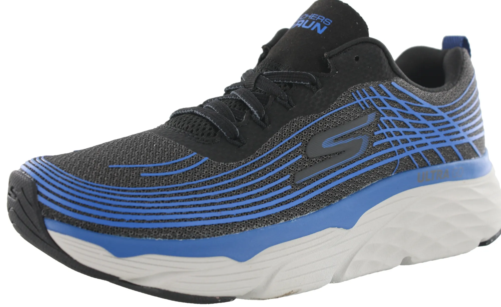 Walking|Running>Skechers Men Max Cushioning Elite Running Shoes