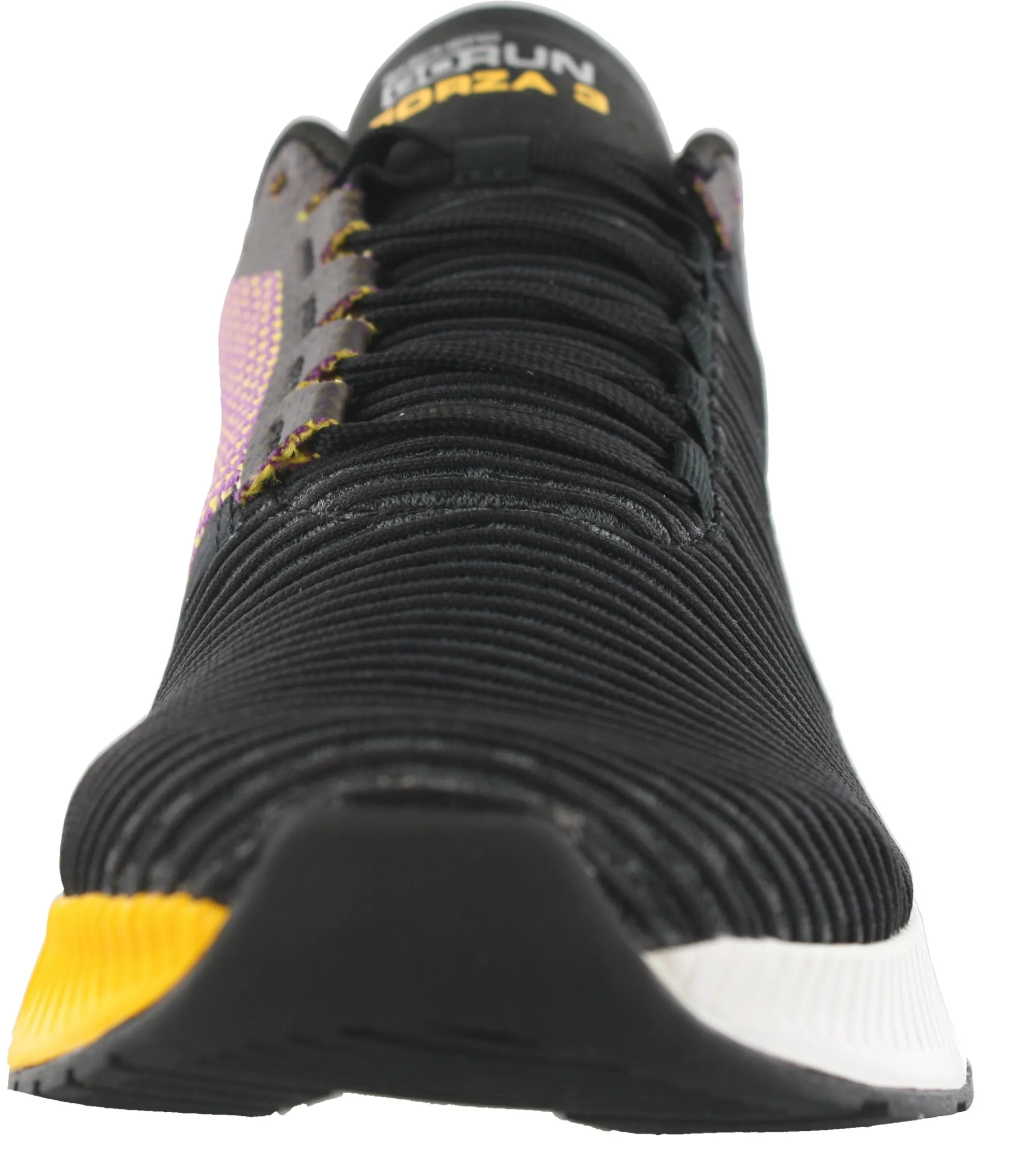 Running>Skechers Men Ultra Lightweight Go Run Forza 3 LA Marathon Running Shoes Black/Purple