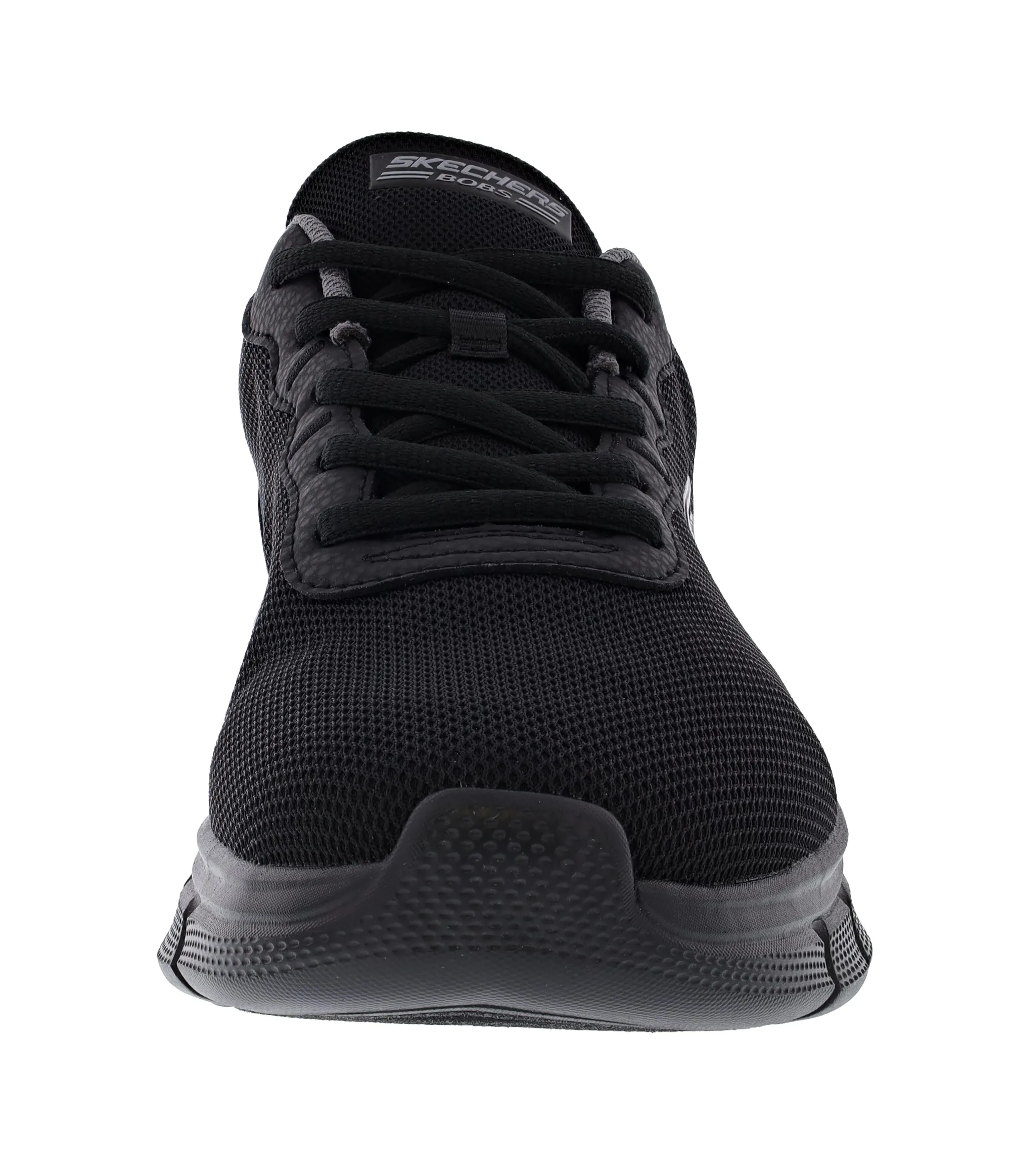 Wide Width Shoes>Skechers Men's Bobs B Flex- Icy Edge Walking Shoes Black