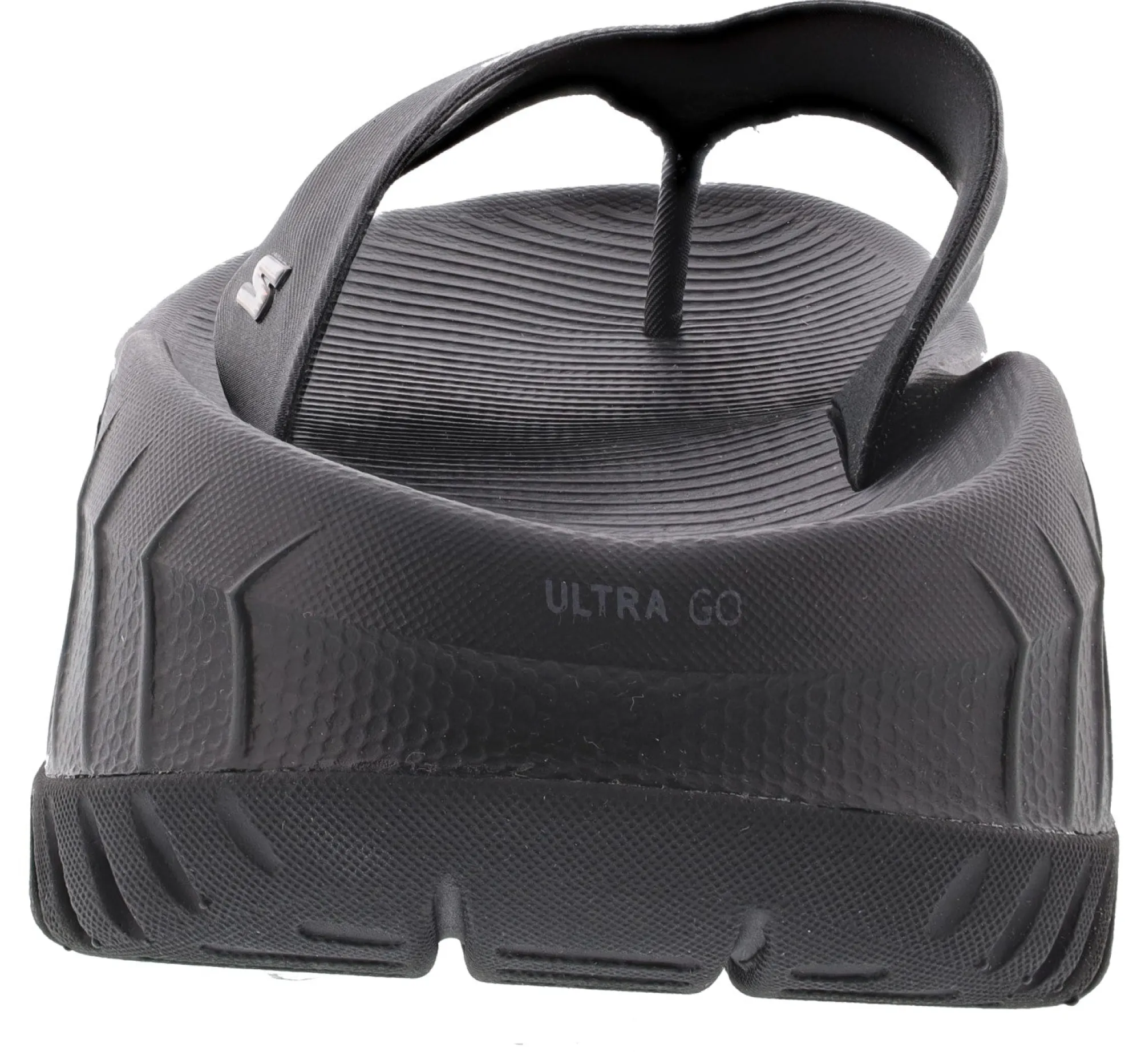 Sandals>Skechers Men's Go Recovery Lightweight Athletic Sandals Black/Black