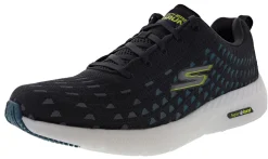 Walking|Running>Skechers Men's Go Run Hyper Burst Solar View Performance Running Shoes Black/Blue