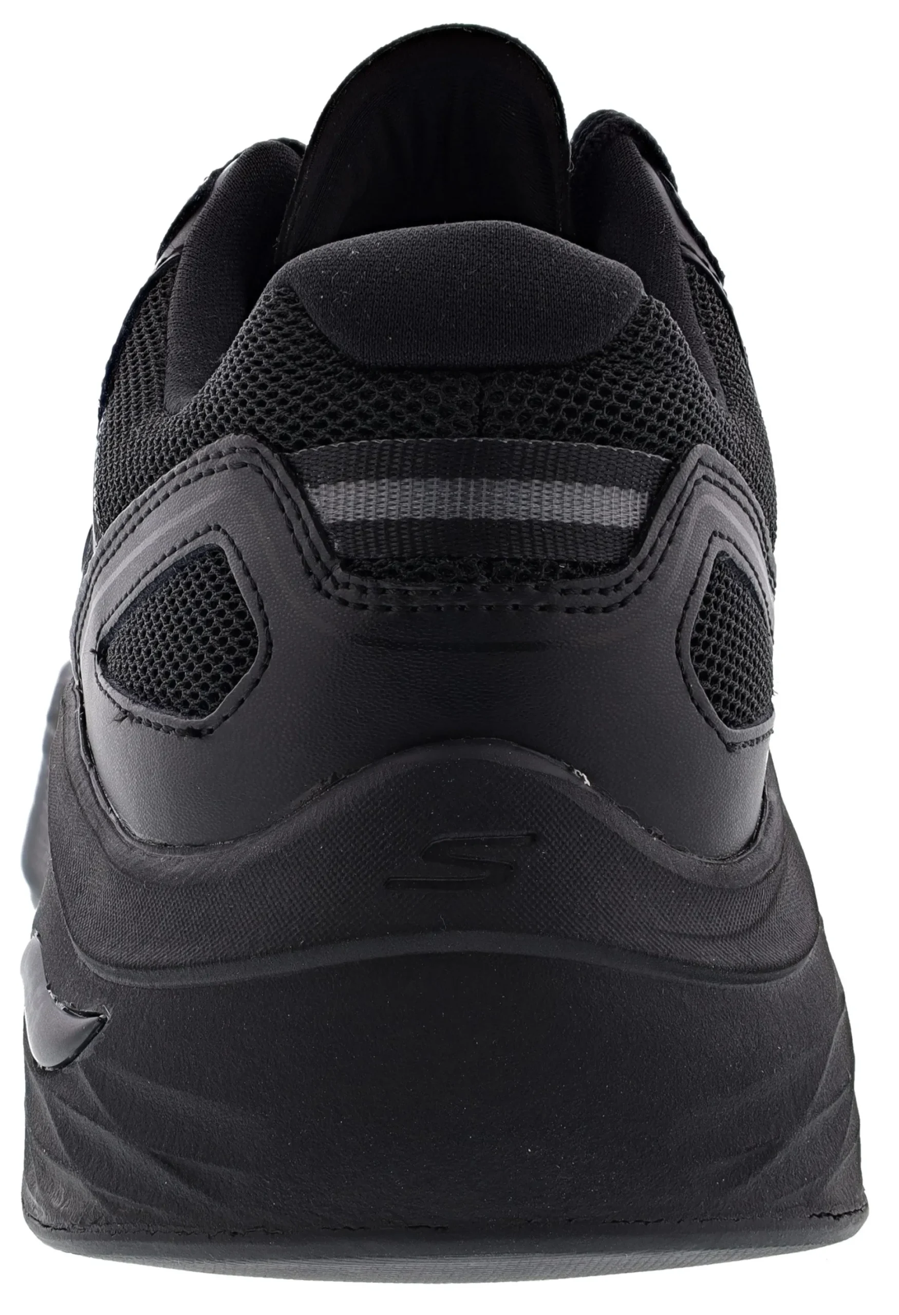 Walking>Skechers Men's Max Cushioning Arch Fit Rugged Man Walking Shoes Black