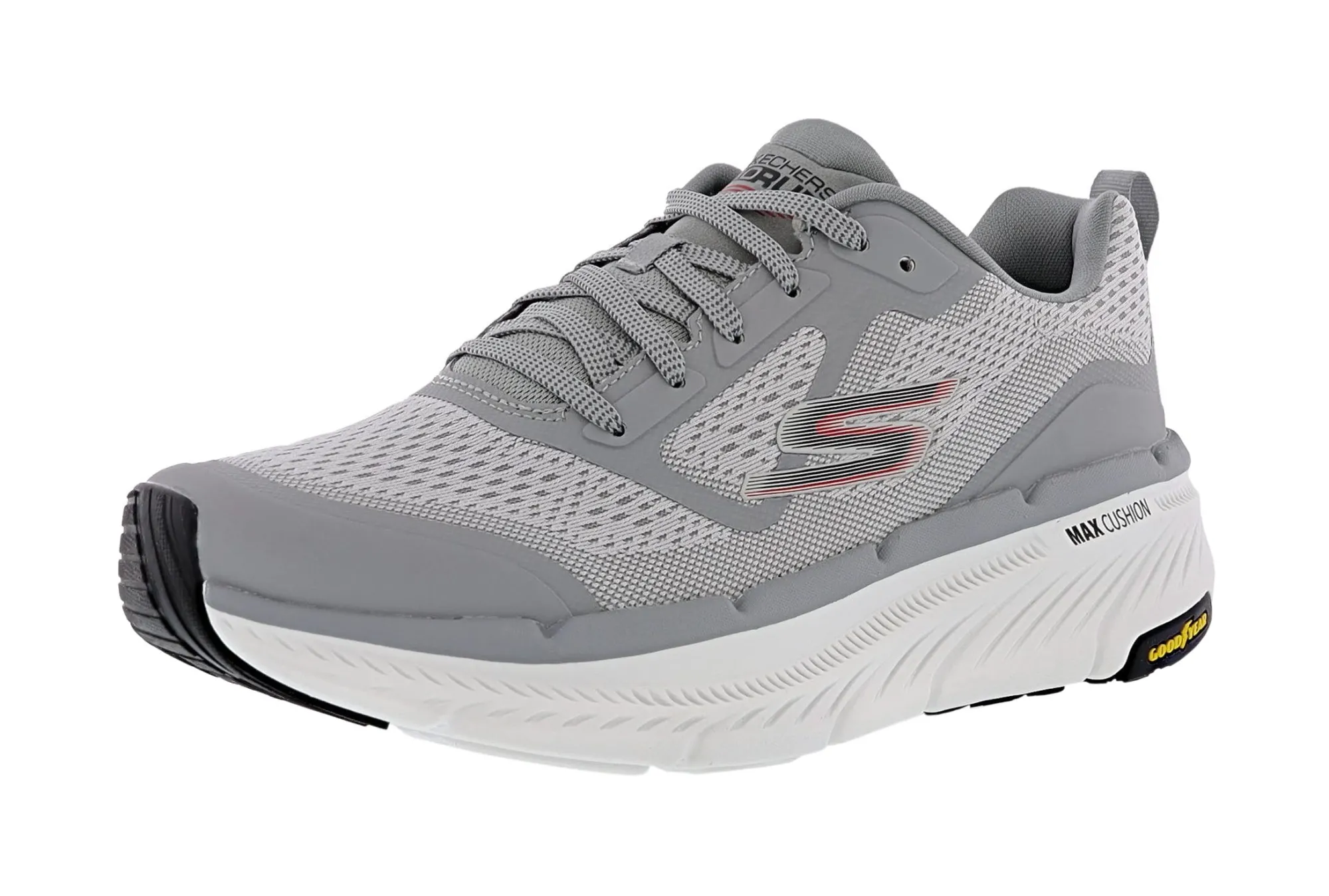 Running>Skechers Men's Max Cushioning Premier 2.0- Vantage Running Shoes Grey