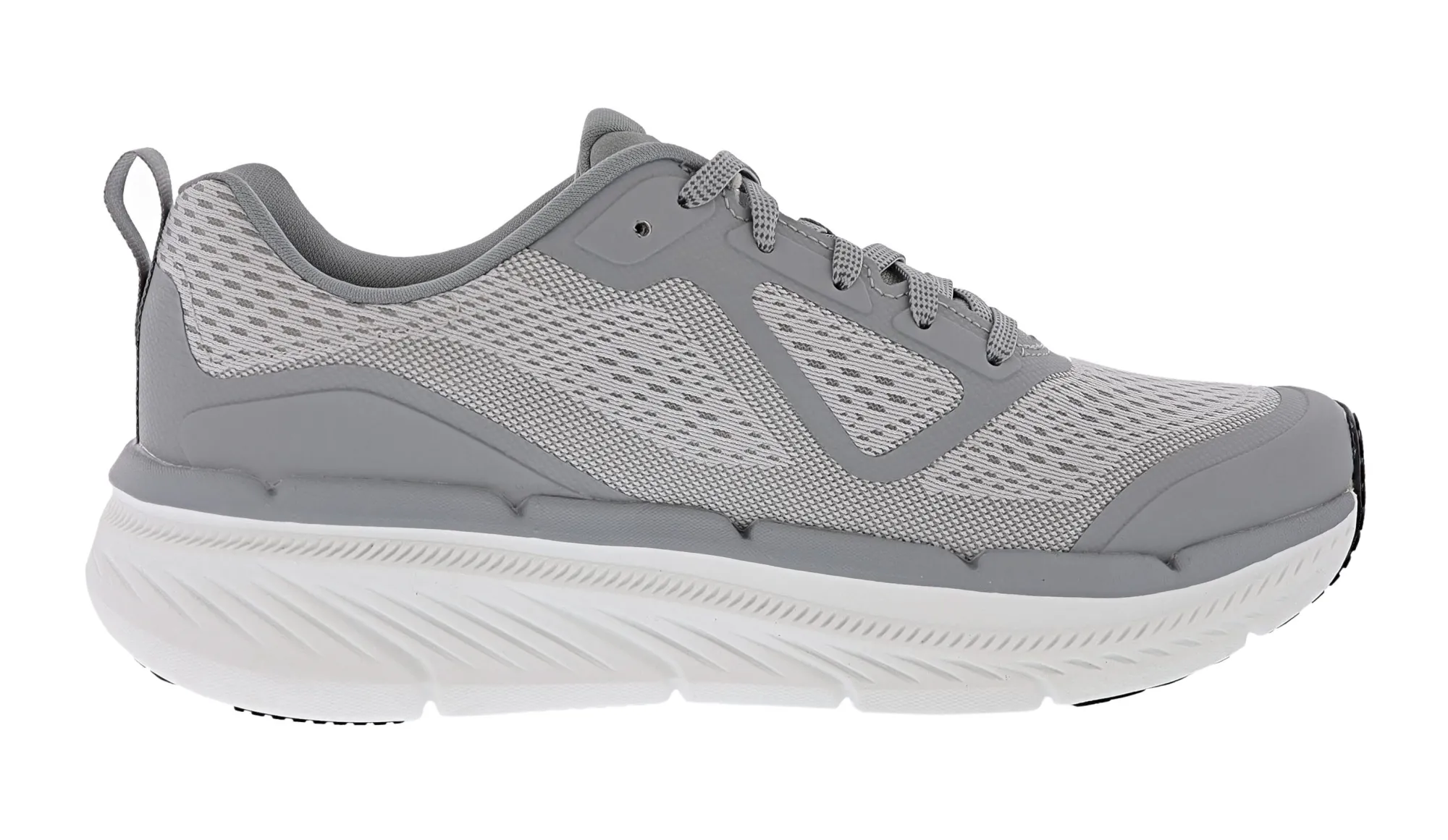 Running>Skechers Men's Max Cushioning Premier 2.0- Vantage Running Shoes Grey