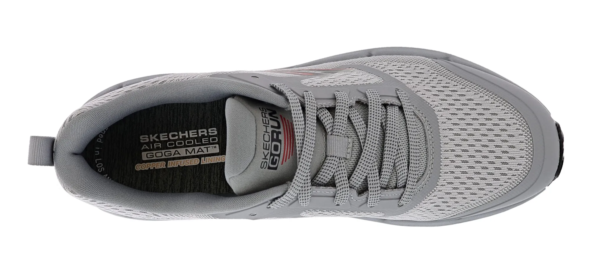 Running>Skechers Men's Max Cushioning Premier 2.0- Vantage Running Shoes Grey