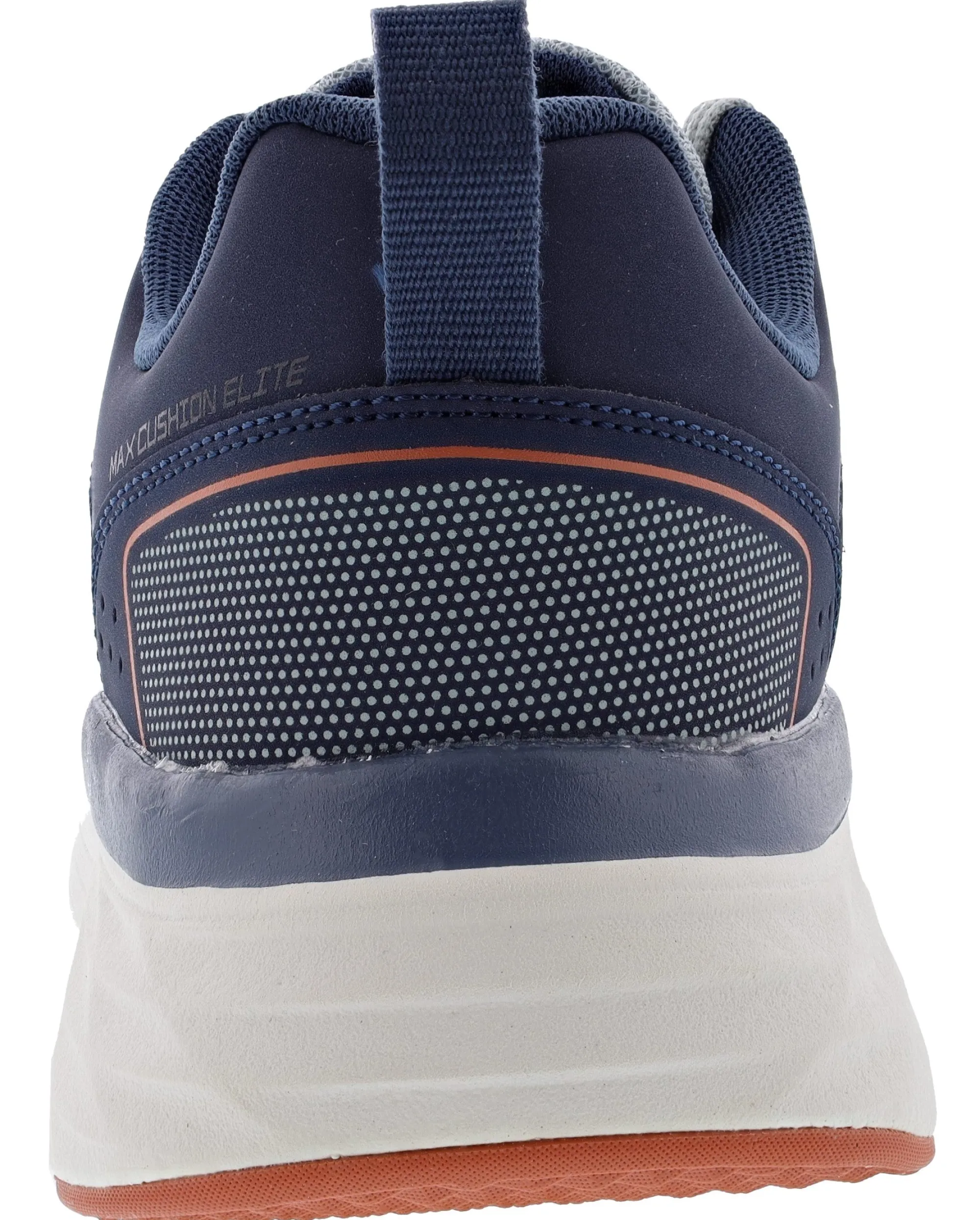 Running>Skechers Men's Max Cushioning Elite Rivalry Comfort Running Shoes Grey/Navy