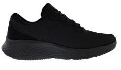 Walking|Running>Skechers Men's Skech-Lite Pro Planos Lace Up Running Shoes Black/Black