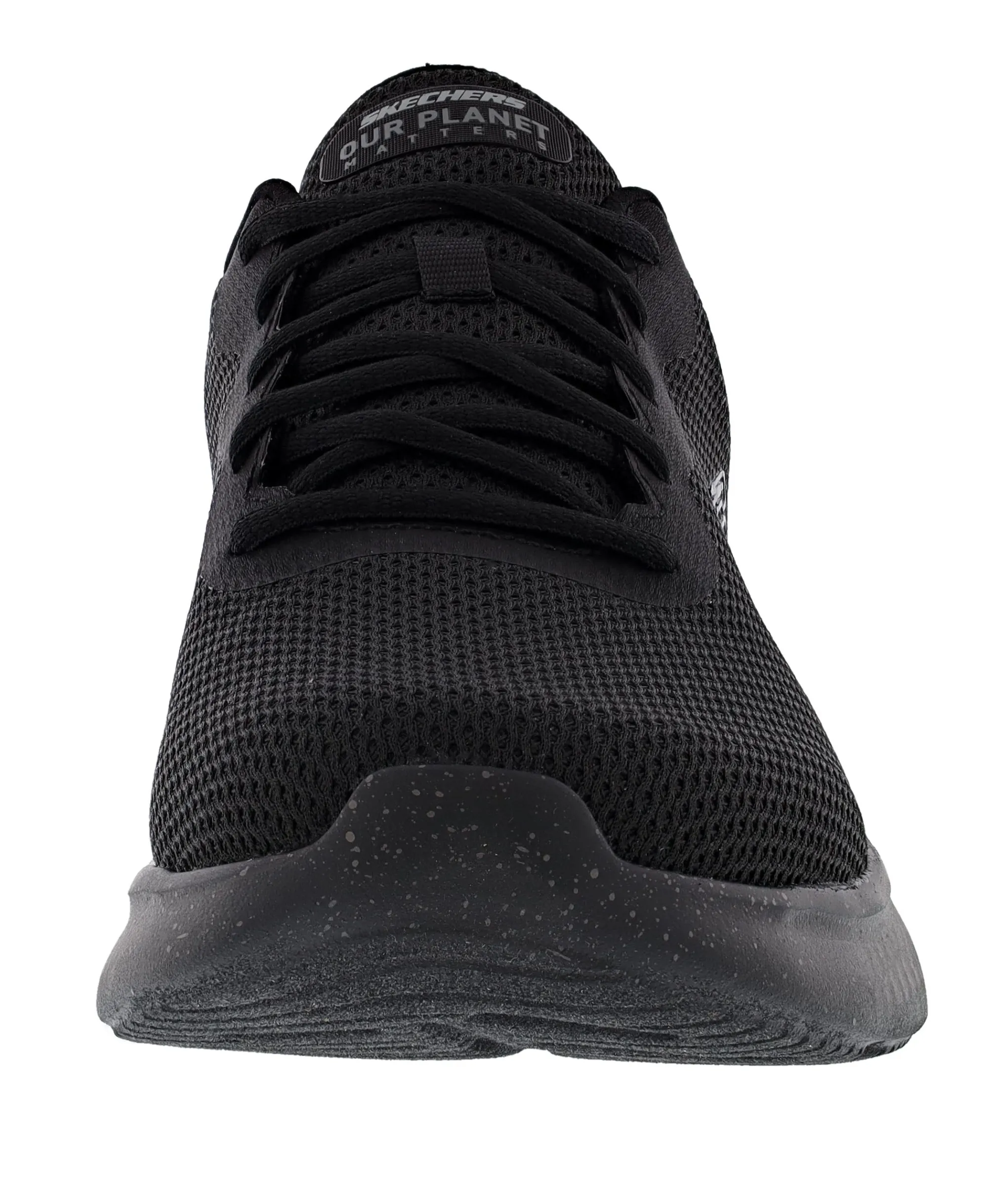 Walking|Running>Skechers Men's Skech-Lite Pro Planos Lace Up Running Shoes Black/Black