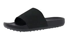 Sandals>Skechers Men's 19th Hole- Bunker Shot Slide Sandals Black/Black