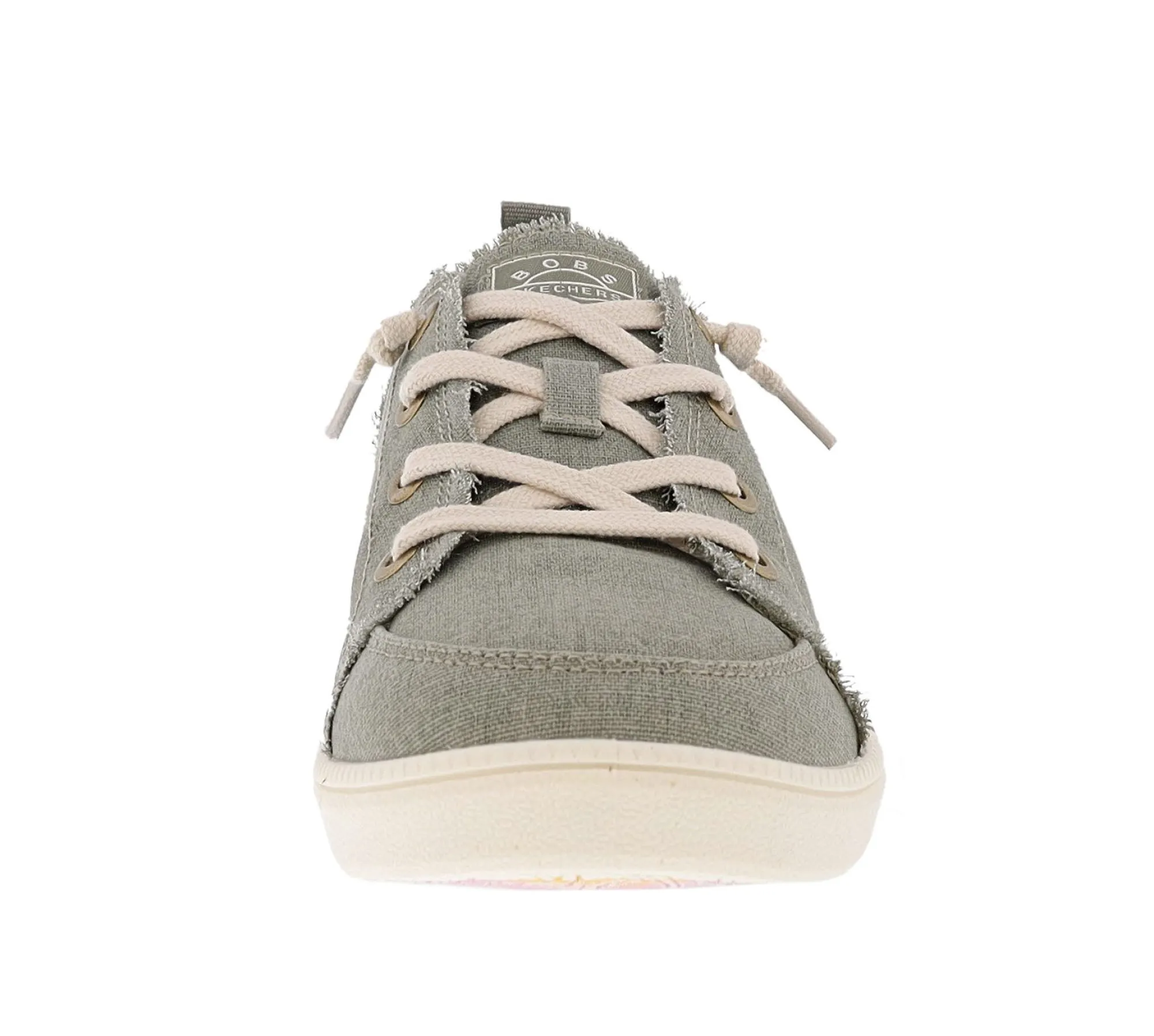 Casual>Skechers Women's Bobs B Cute 2.0 - Chill Look Canvas Upper Shoes Olive