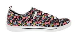 Casual>Skechers Women's Bobs B Cute 2.0 - Dainty Look Canvas Upper Shoes Black/Multi
