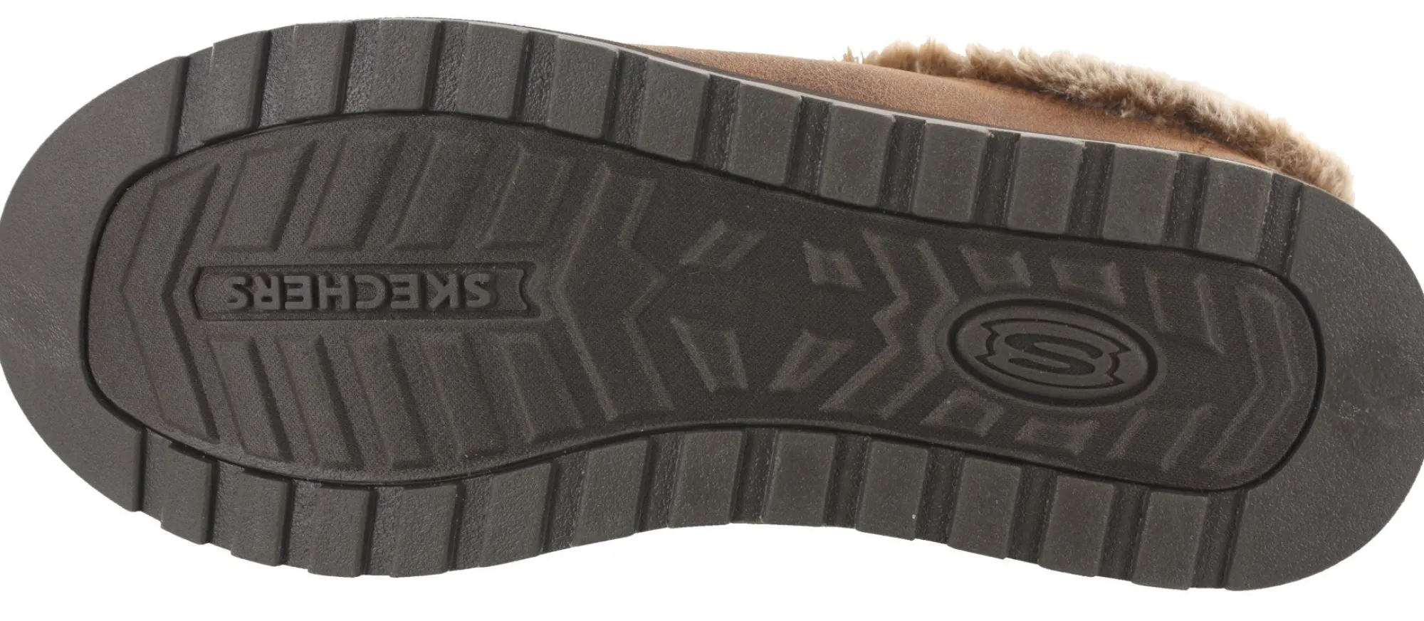 Walking|Slippers>Skechers Women's Bobs Keepsakes R E M Comfort Memory Foam Slippers Brown