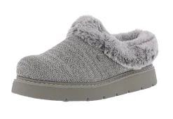 Slippers>Skechers Women's Bob's Keepsakes Lite- Bejeweled One Slippers Gray