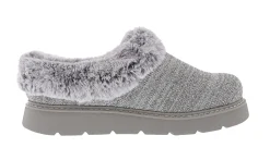 Slippers>Skechers Women's Bob's Keepsakes Lite- Bejeweled One Slippers Gray