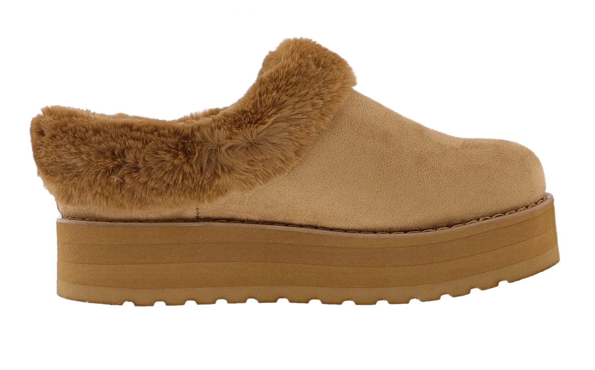 Slippers>Skechers Women's Bobs Keepsakes Hi-Rise- Zen Out Platform Clog Slippers