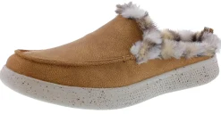 Walking|Casual>Skechers Women's Bobs Skipper Wild Tiger Memory Foam Slip On Slippers Chestnut