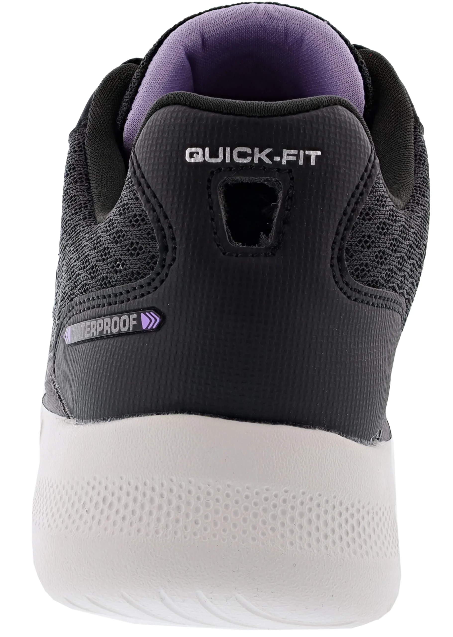Running>Skechers Women's Go Walk 6 - Venecia Lace Up Running Shoes Black/Lavender