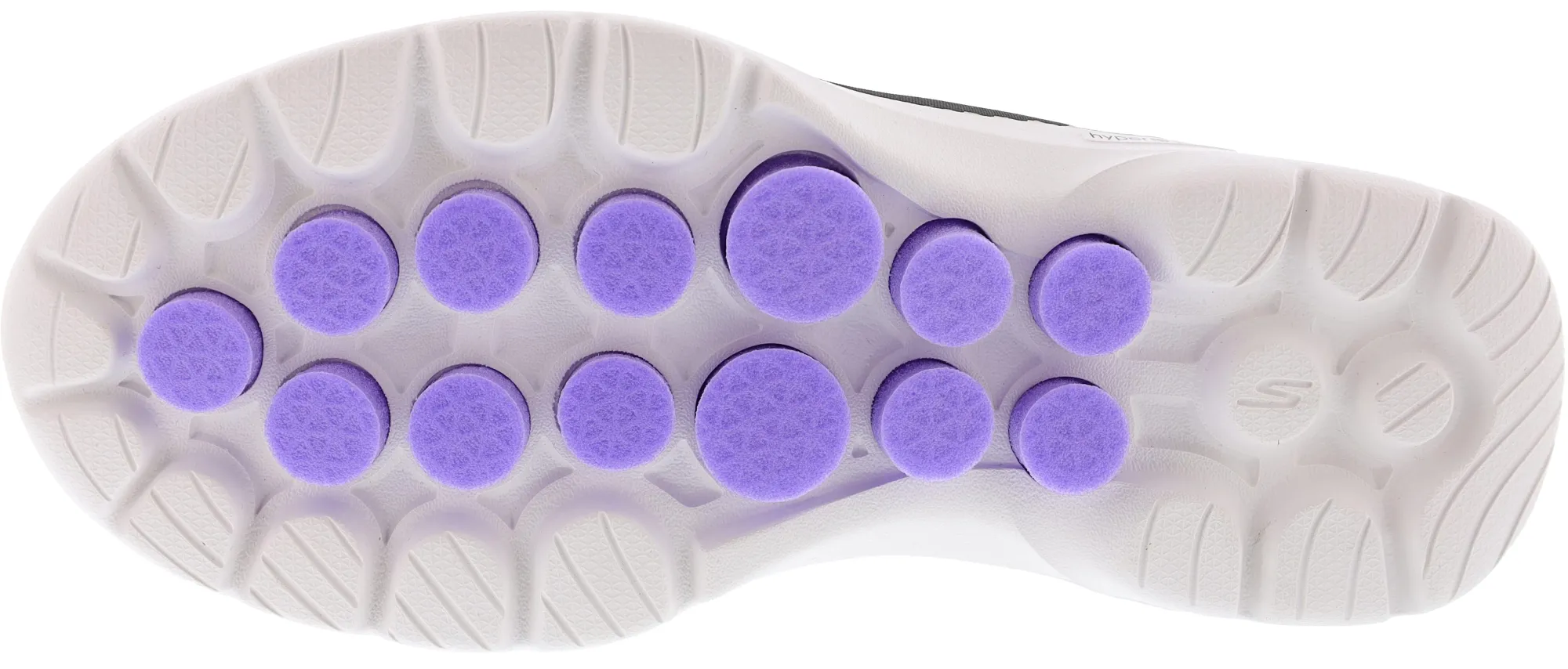 Running>Skechers Women's Go Walk 6 - Venecia Lace Up Running Shoes Black/Lavender