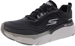 Running>Skechers Women's Max Cushioning Elite Contoured Path Water Resistant Running Shoes Black/Grey
