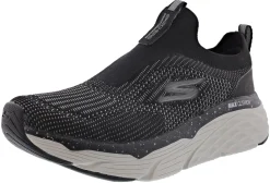 Running>Skechers Women's Max Cushioning Elite Promised Day Arch Support Running Shoes Black/Gray