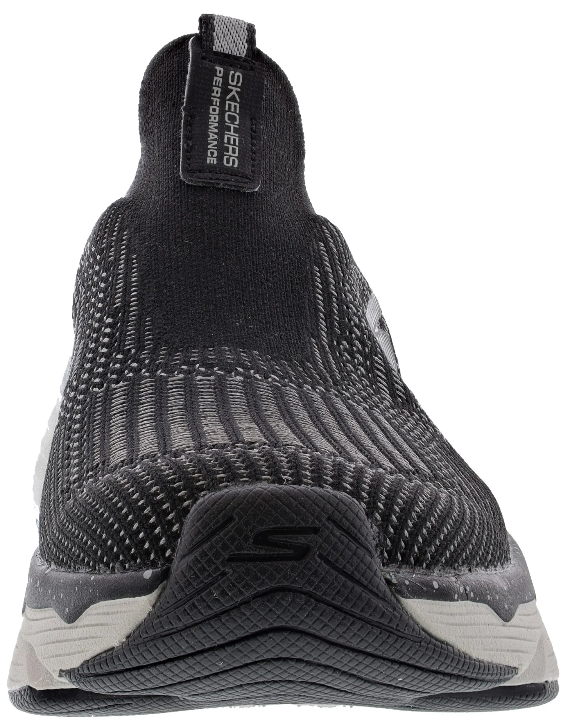 Running>Skechers Women's Max Cushioning Elite Promised Day Arch Support Running Shoes Black/Gray
