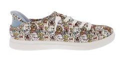 Casual>Skechers Women's Slip-Ins Bobs D'vine- Preppy Pup Canvas Upper Shoes Multi