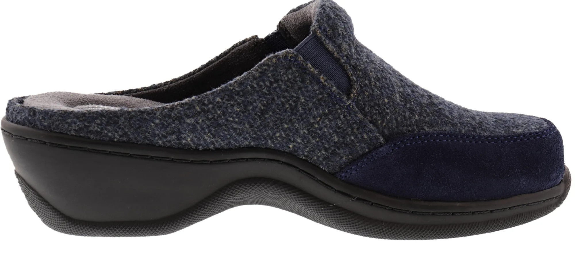 Flats|Casual>Softwalk Women's 2E Wide Width Slip On Clogs