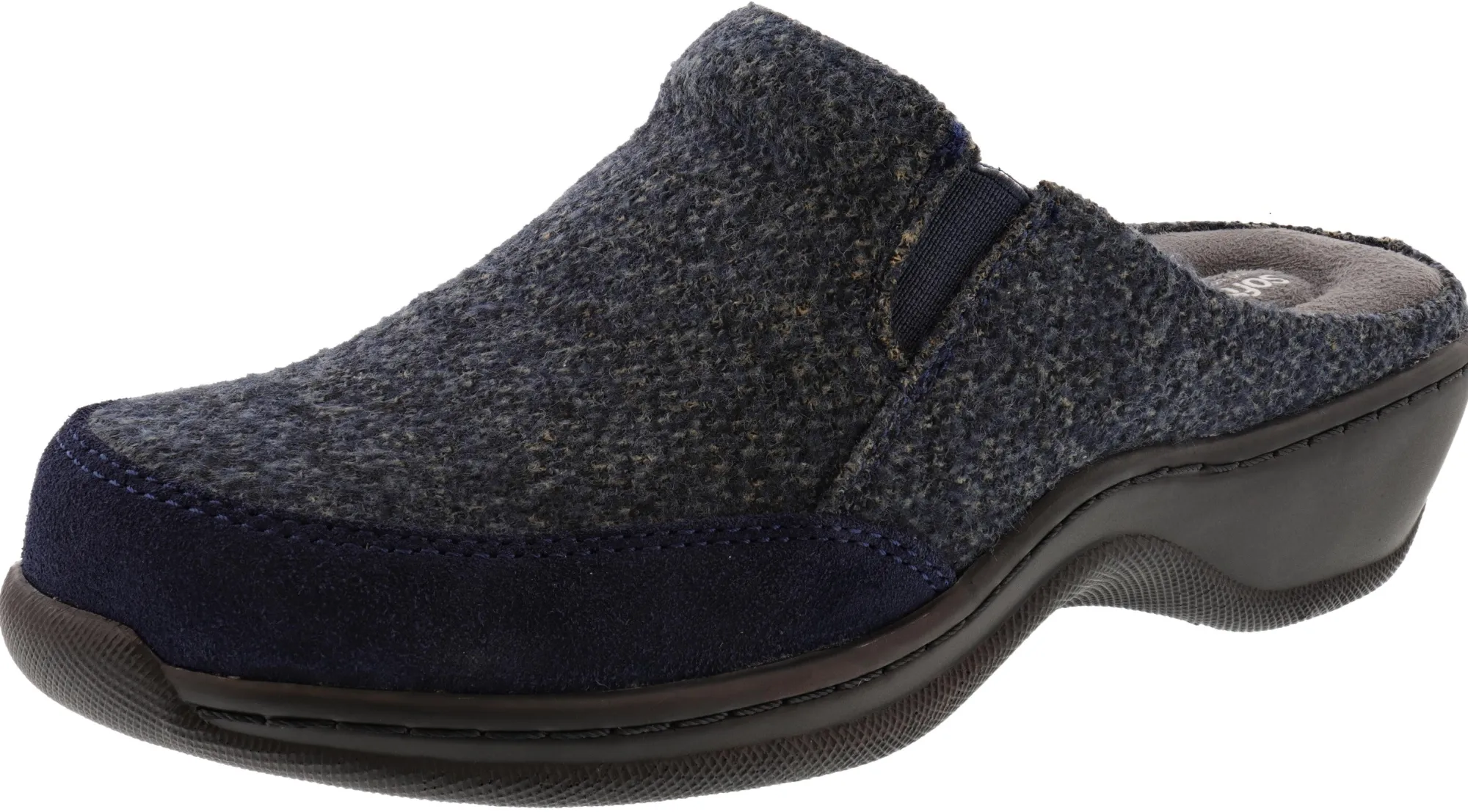 Flats|Casual>Softwalk Women's 2E Wide Width Slip On Clogs