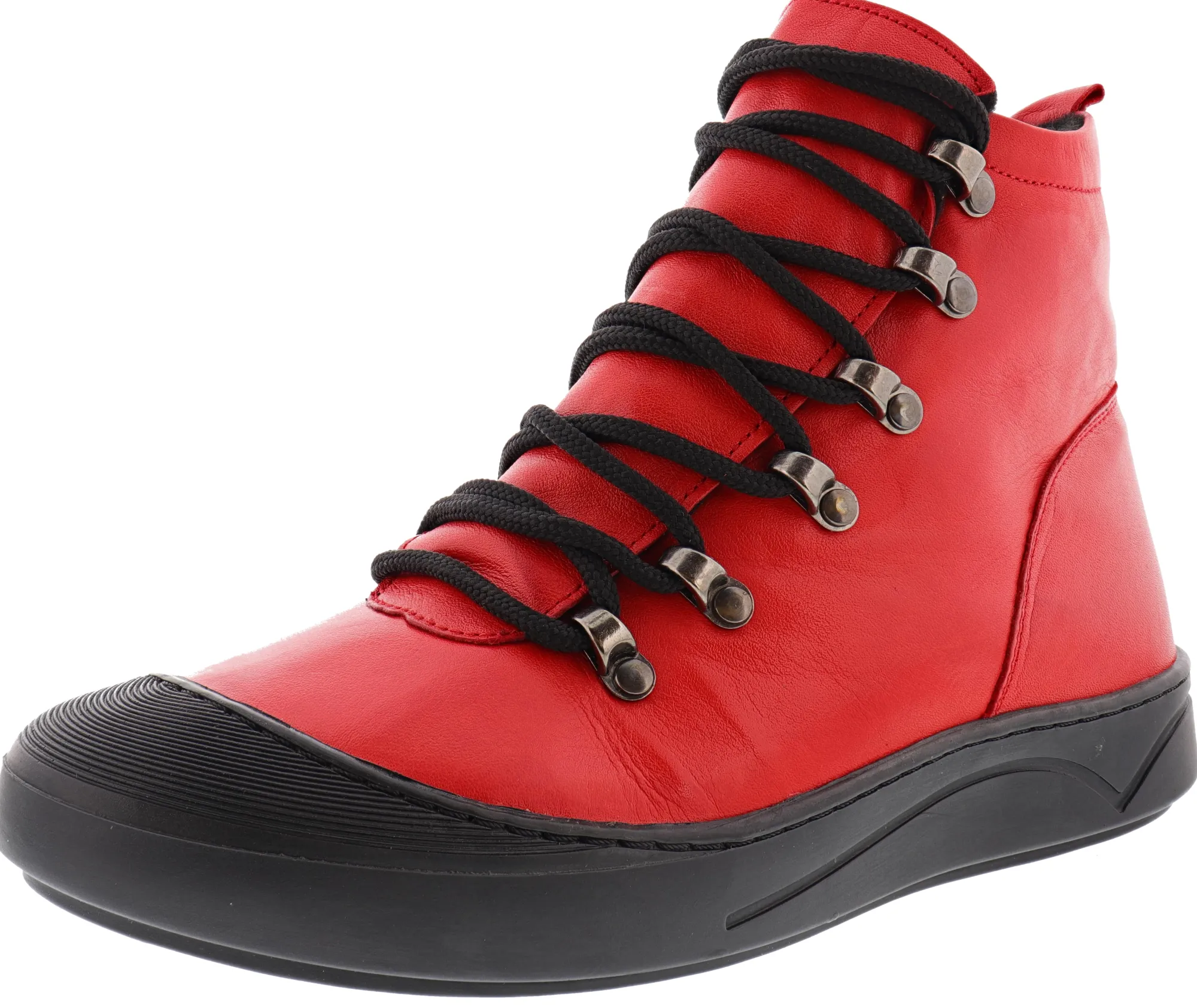 Boots>Spring Step Women's Lace Up Leather Booties Darleen